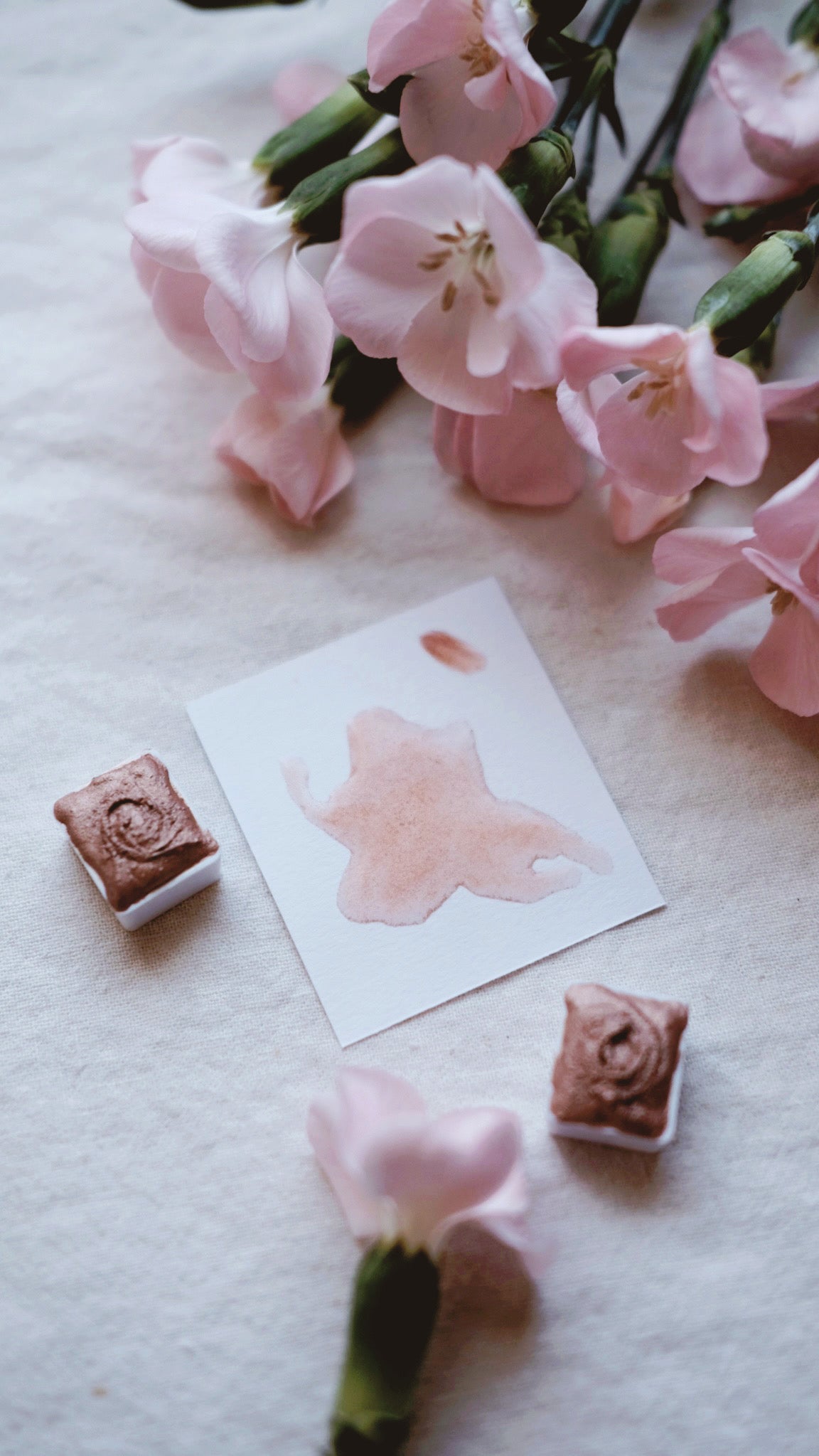 Vespertine + limited edition granular mineral shimmer watercolors