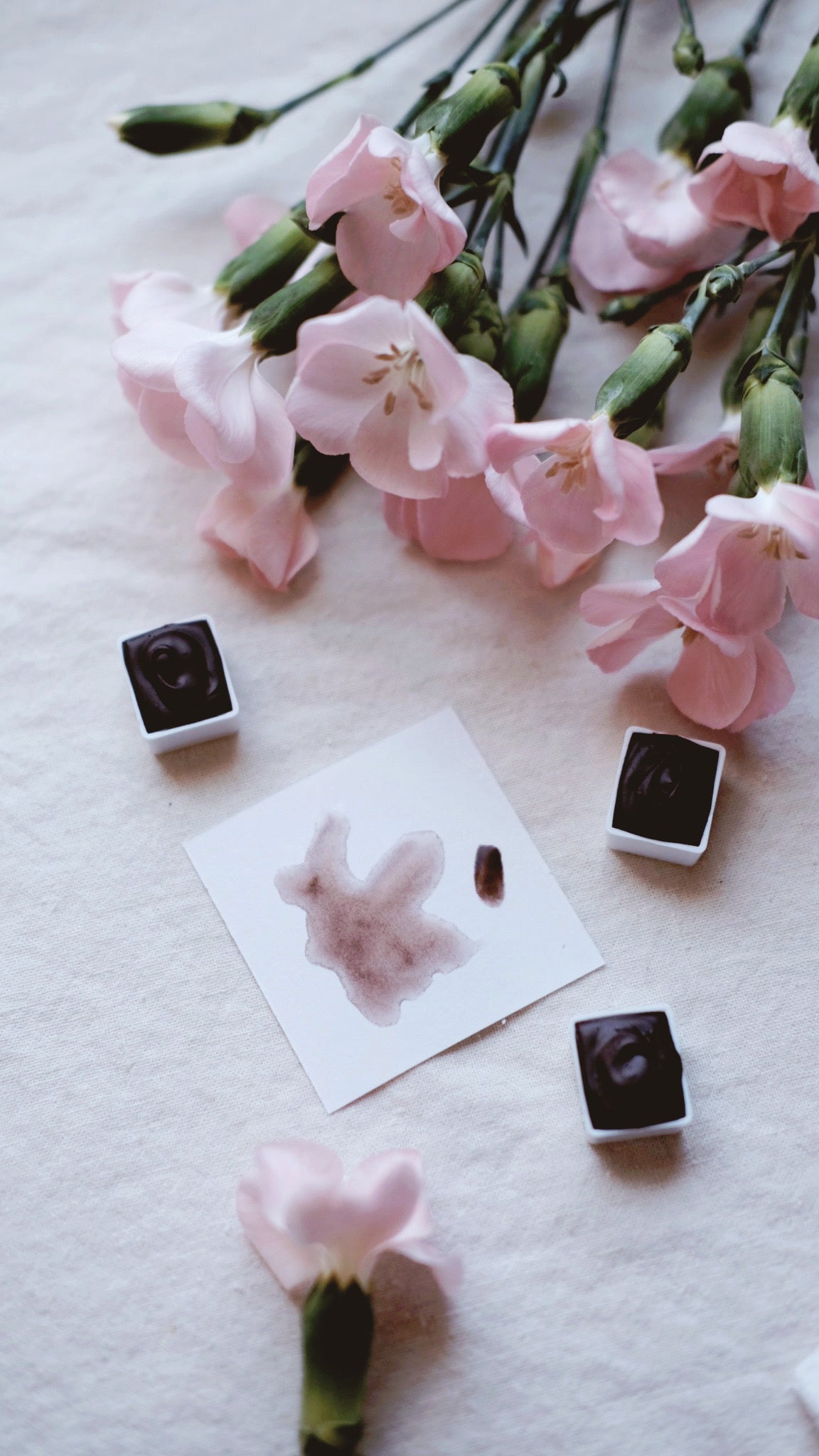Vespertine + limited edition granular mineral shimmer watercolors