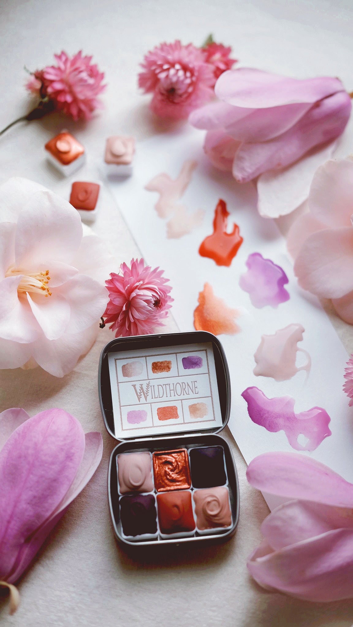 Spring Blossom ii. + Limited edition watercolor palette