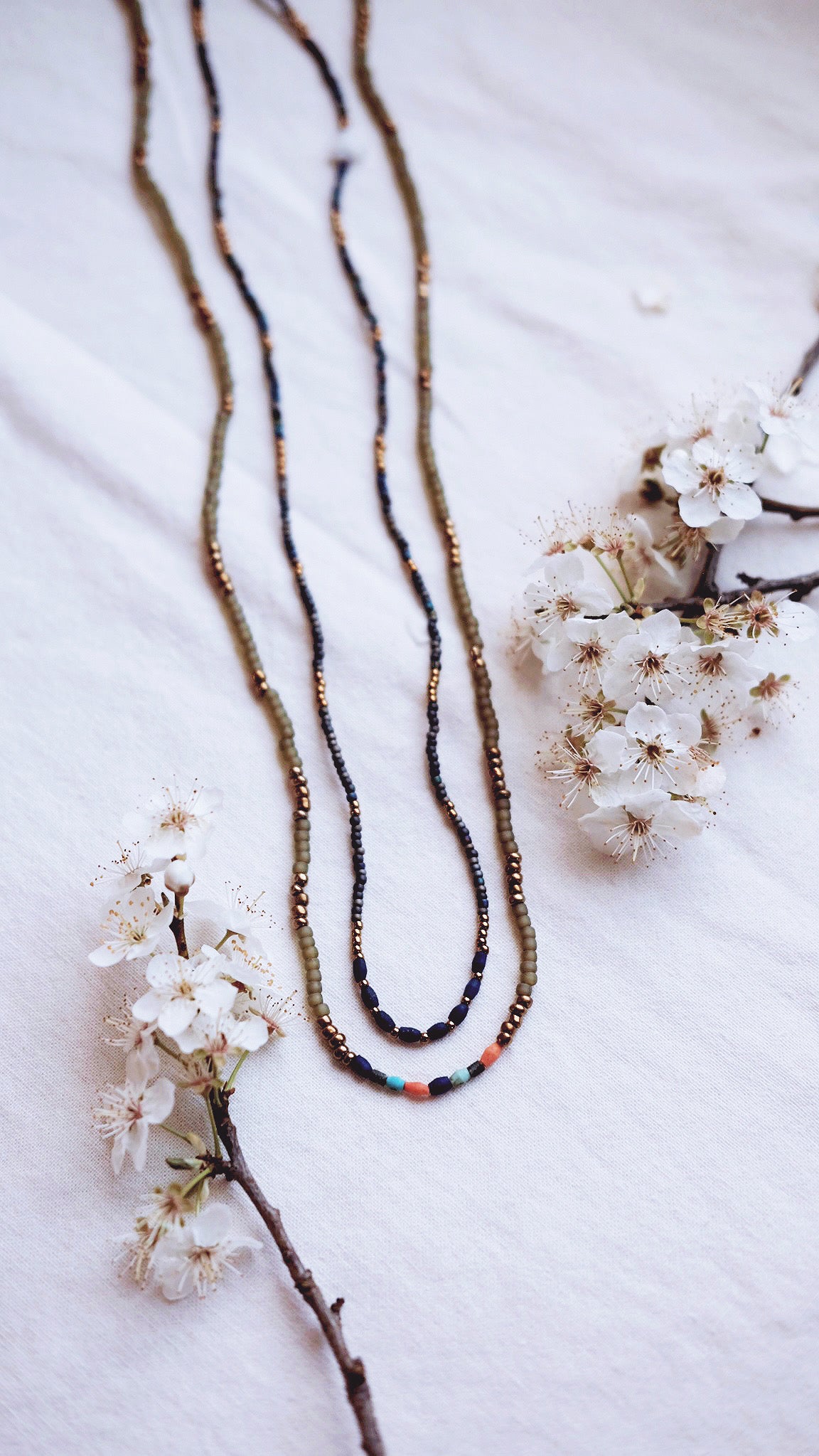Astral Gateway + Coral + Jade + Turquoise + Lapis Lazuli Synodic gemstone necklace