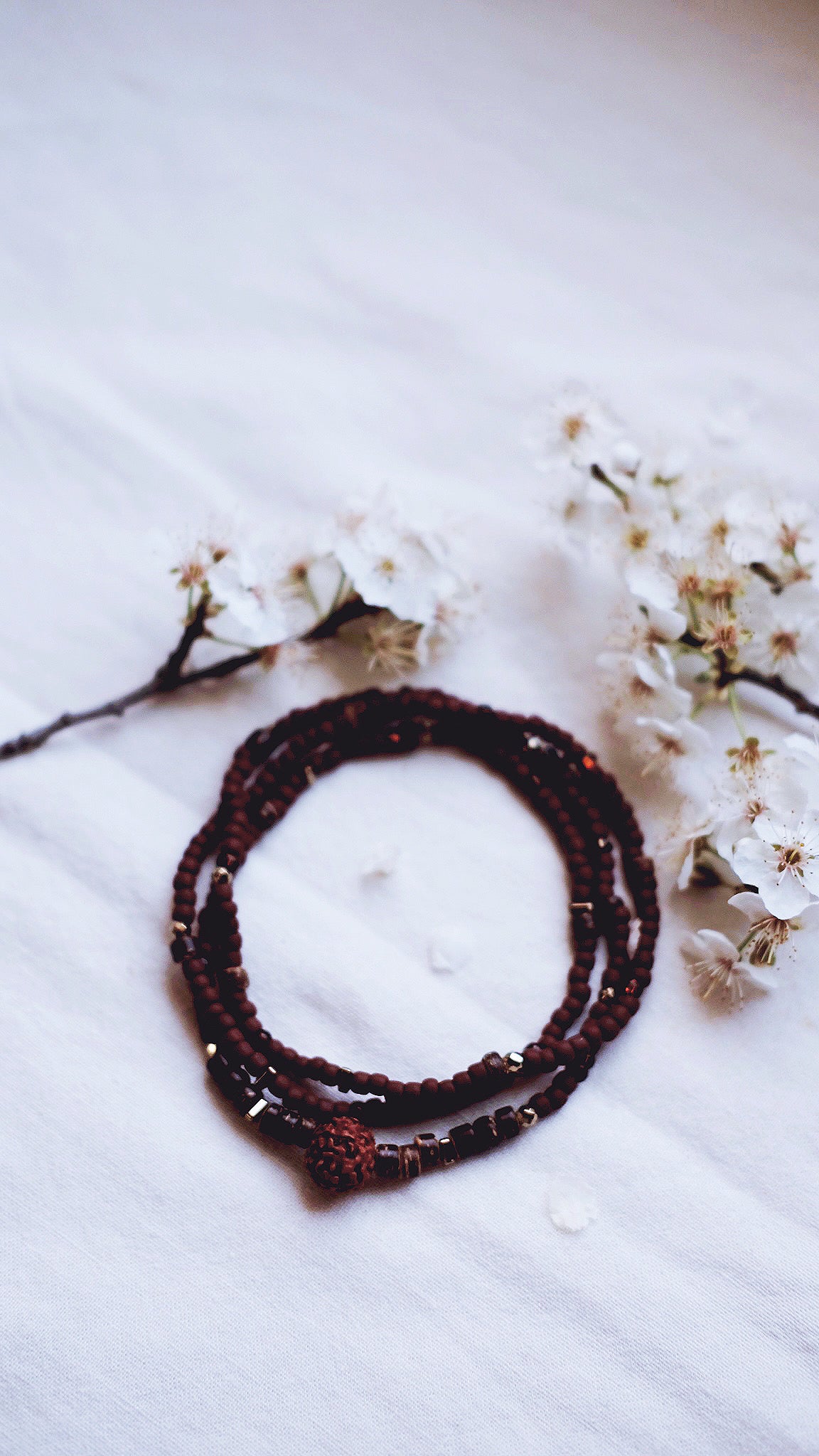 Radiant Star + Pyrite + Rudraksha seed Synodic gemstone necklace