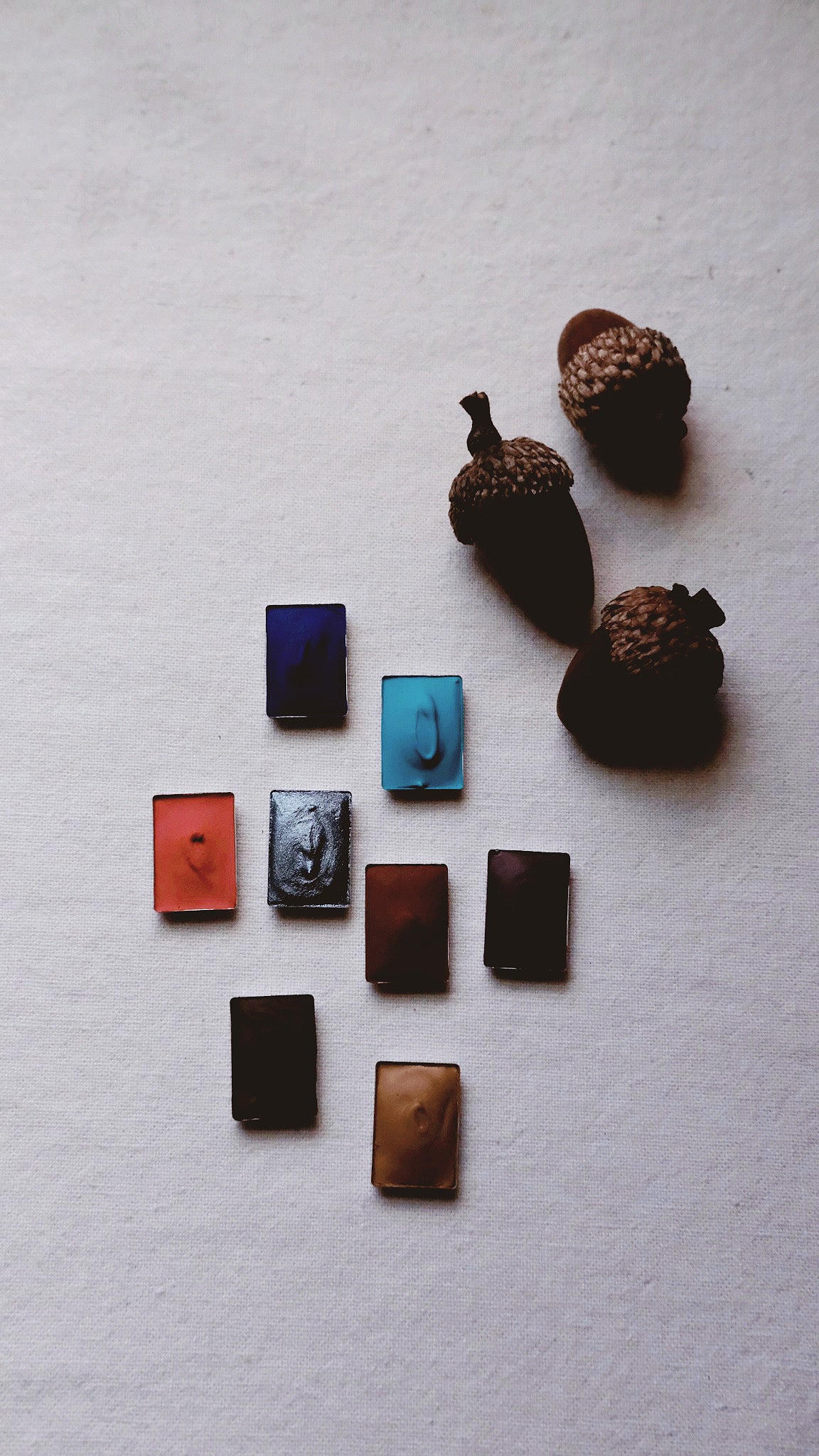 Evergreen + Limited edition gemstone watercolor
