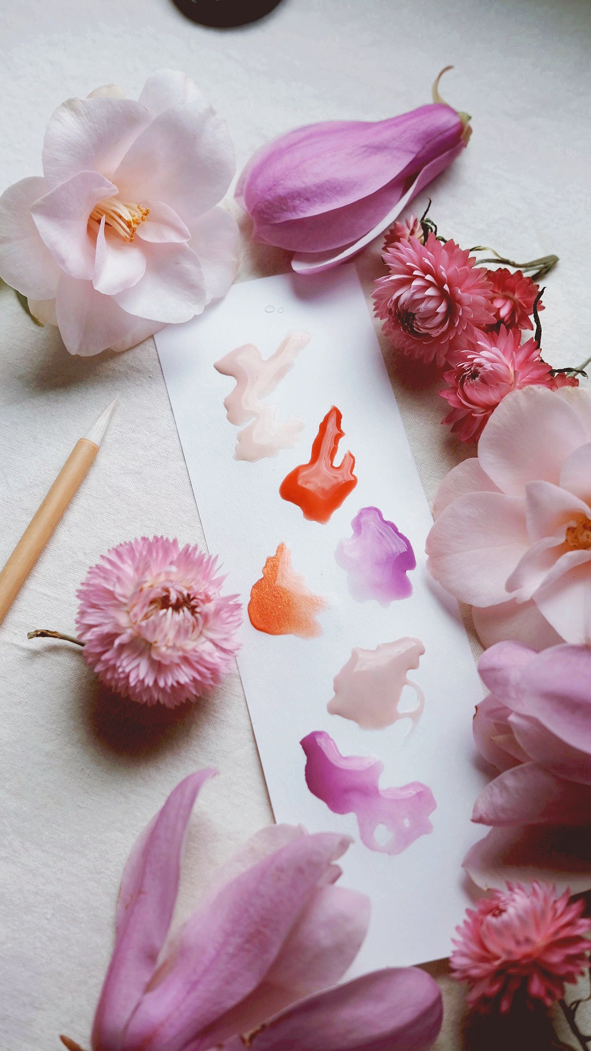 Spring Blossom ii. + Limited edition watercolor palette