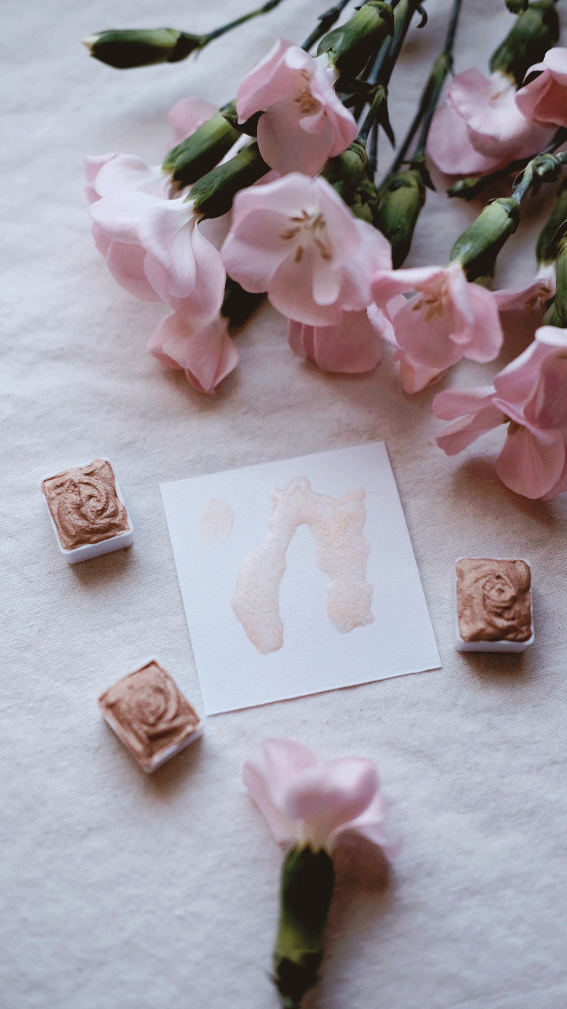 Vespertine + limited edition granular mineral shimmer watercolors