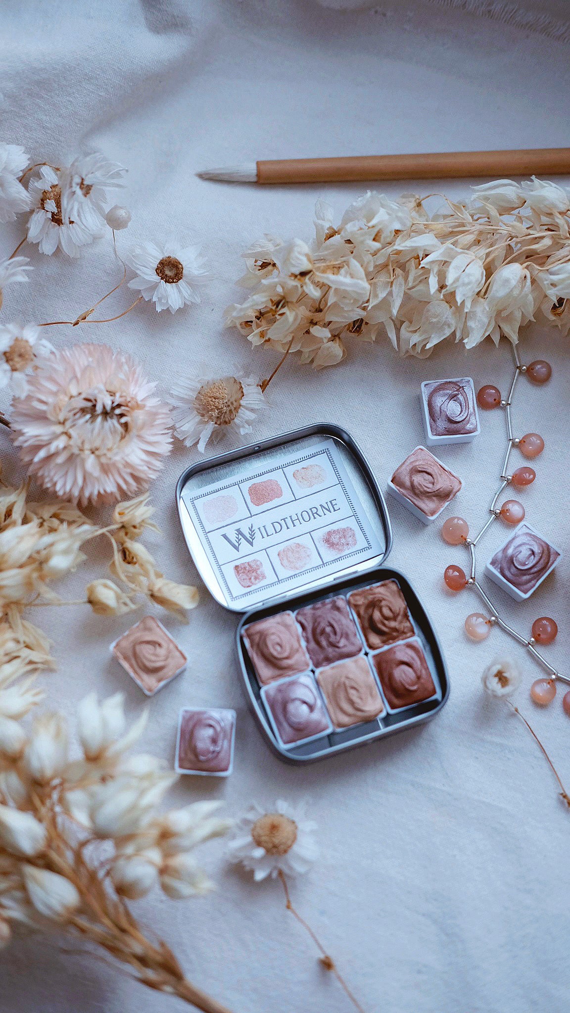 Hesperides + limited edition mineral shimmer watercolor palette