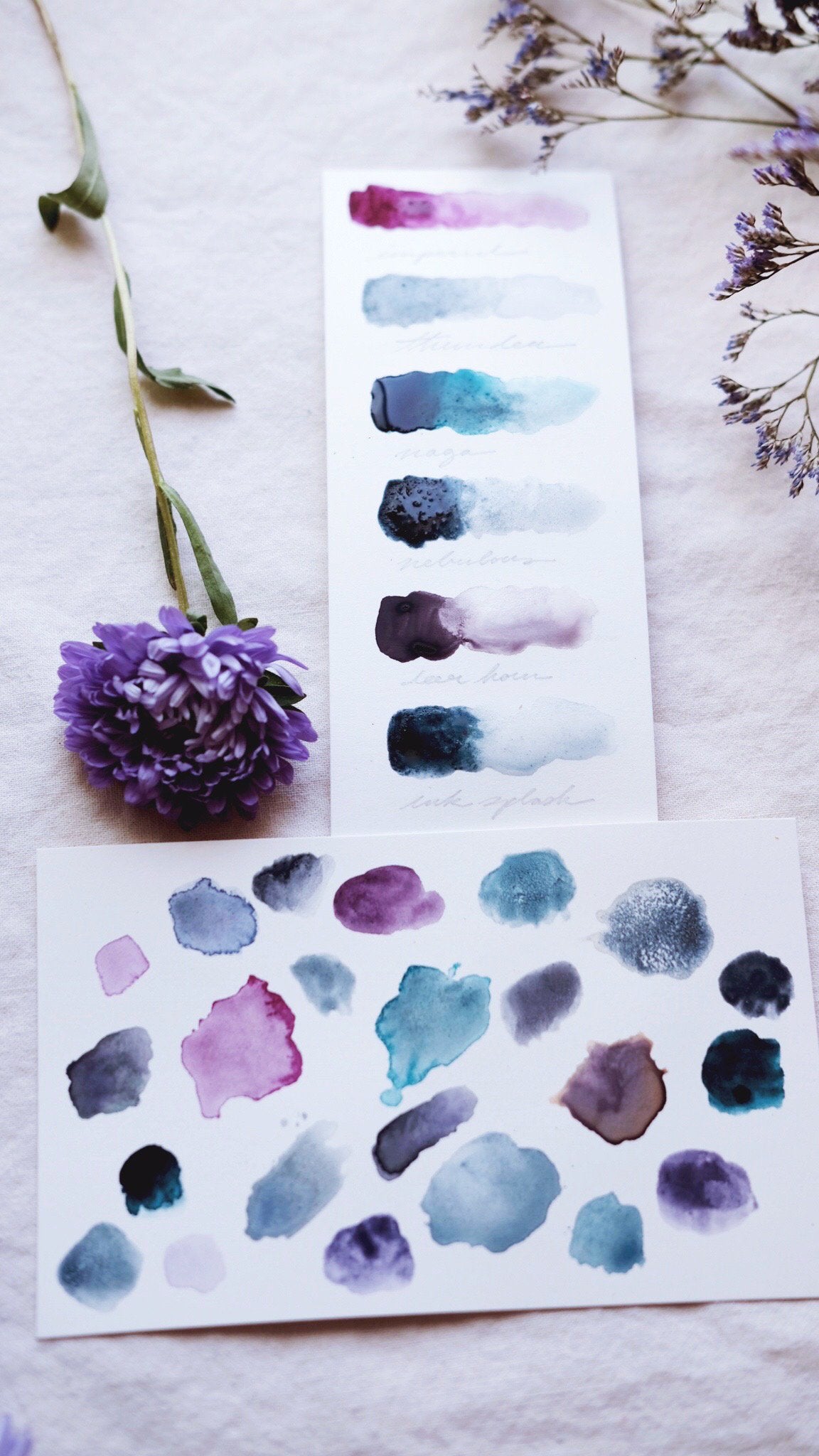RESERVE for Despina + Cloud Dragon ii. + Limited edition Mineral watercolor palette