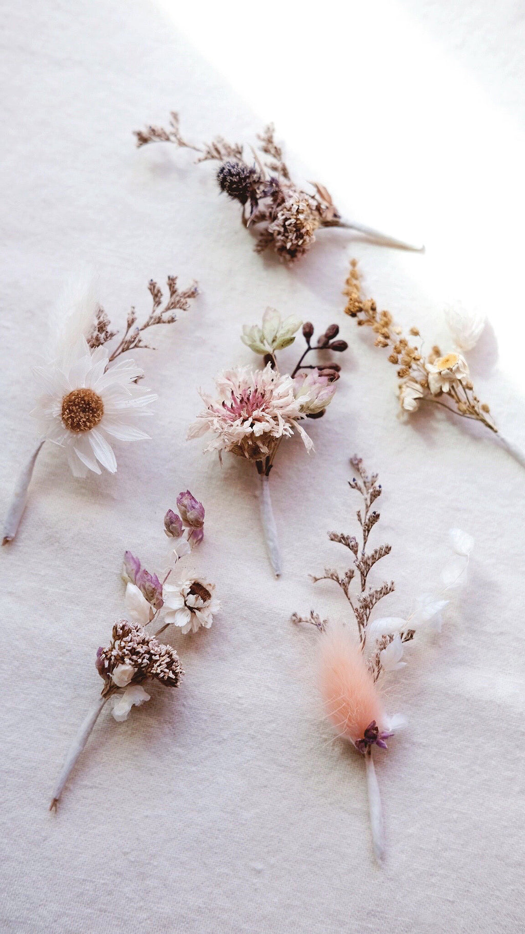 Meadowflower + dried floral posy