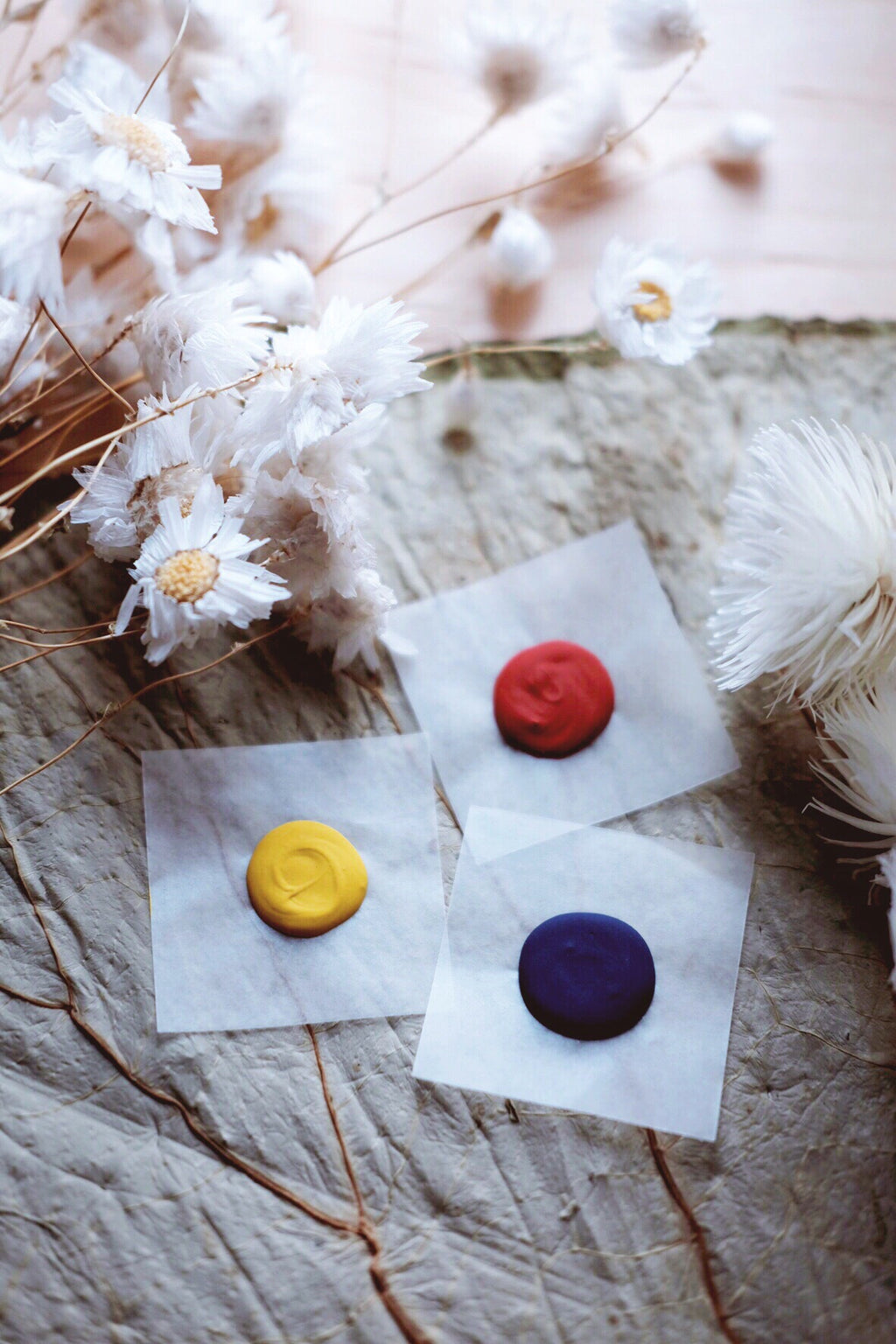 Primaries + Eco-friendly Watercolor Droplets