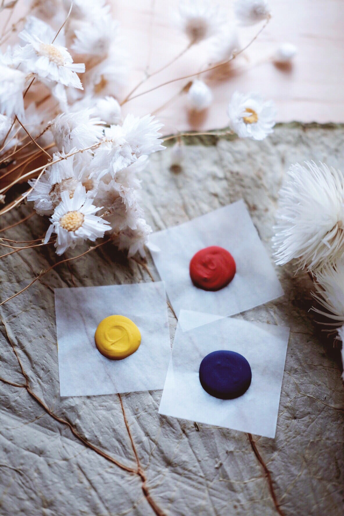 Primaries + Eco-friendly Watercolor Droplets