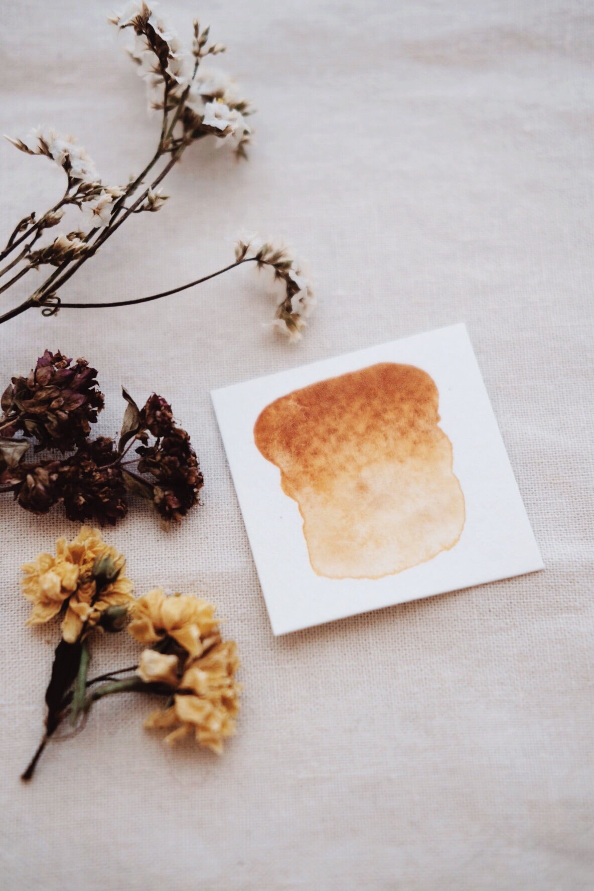 RESERVE for Jane + Custom mineral watercolors