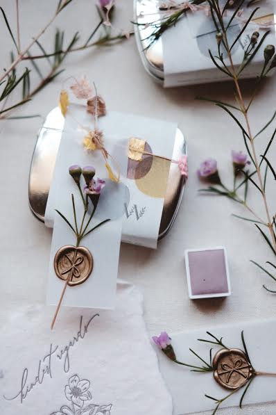 RESERVE for Zeline + Custom Mineral watercolors