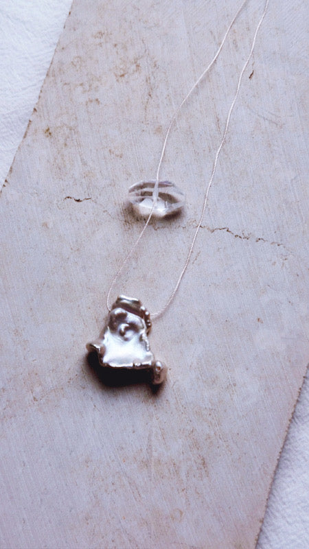 Coastline Silk — Pearl Form III (Salt Light)