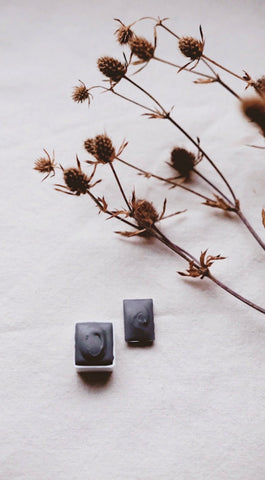 Lavender Cotton +  mineral watercolor