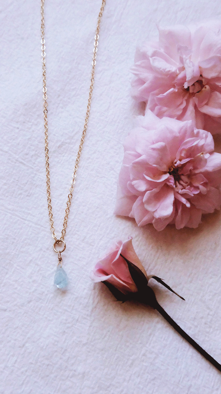 Aquamarine - Serene Insight - LUNAR HARVEST - Full Moon in Libra, Venus in Taurus