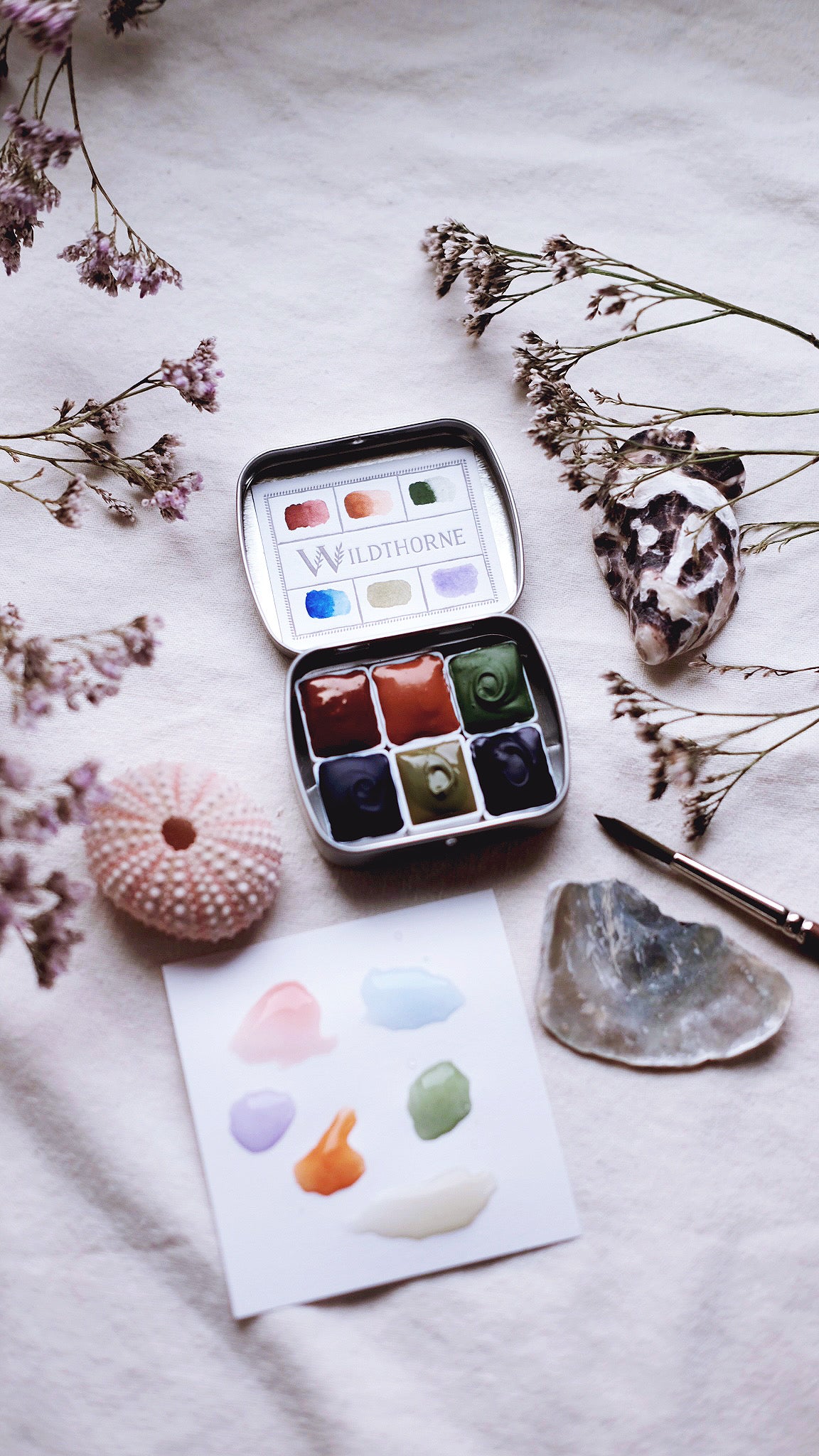 Eiris + mineral watercolor palette