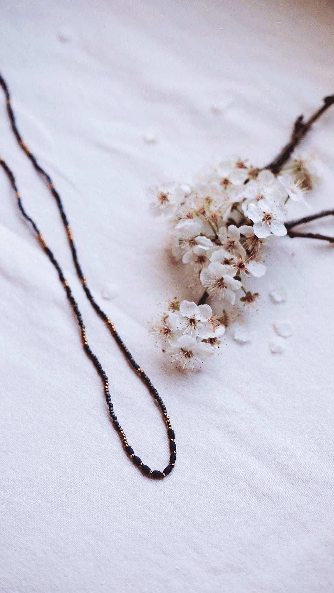 Evening Star + Lapis Lazuli Synodic gemstone necklace