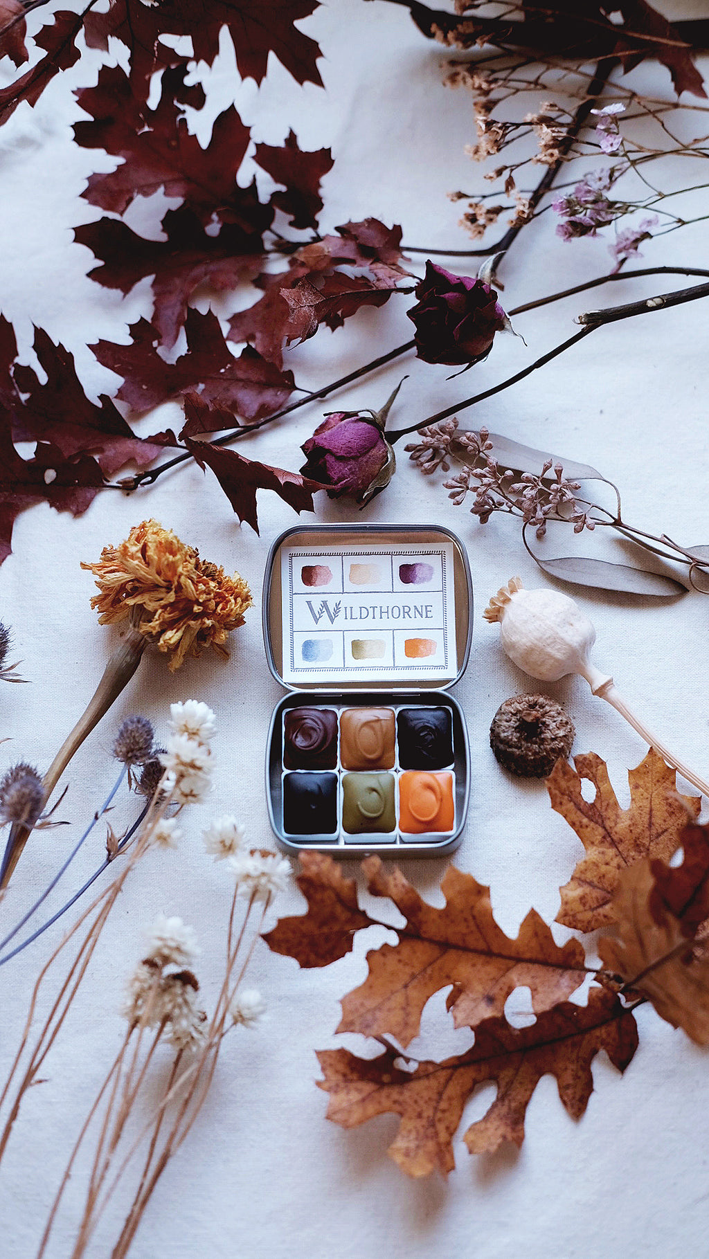 Kestrel + limited edition mineral watercolor palette + Ready to Ship