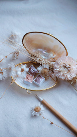 Hesperides + limited edition mineral shimmer watercolor palette
