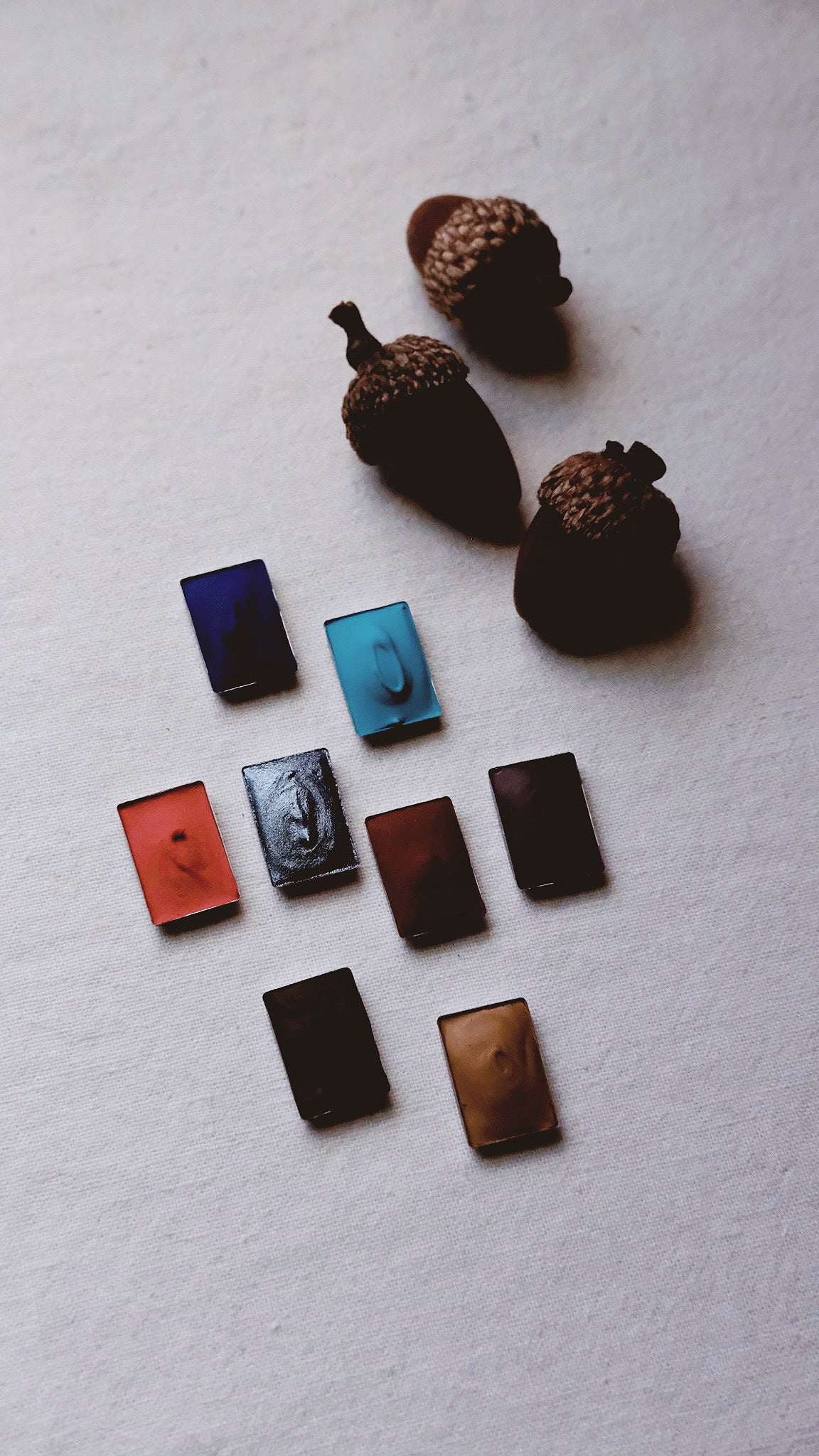 Winterberry  + Limited edition gemstone watercolor