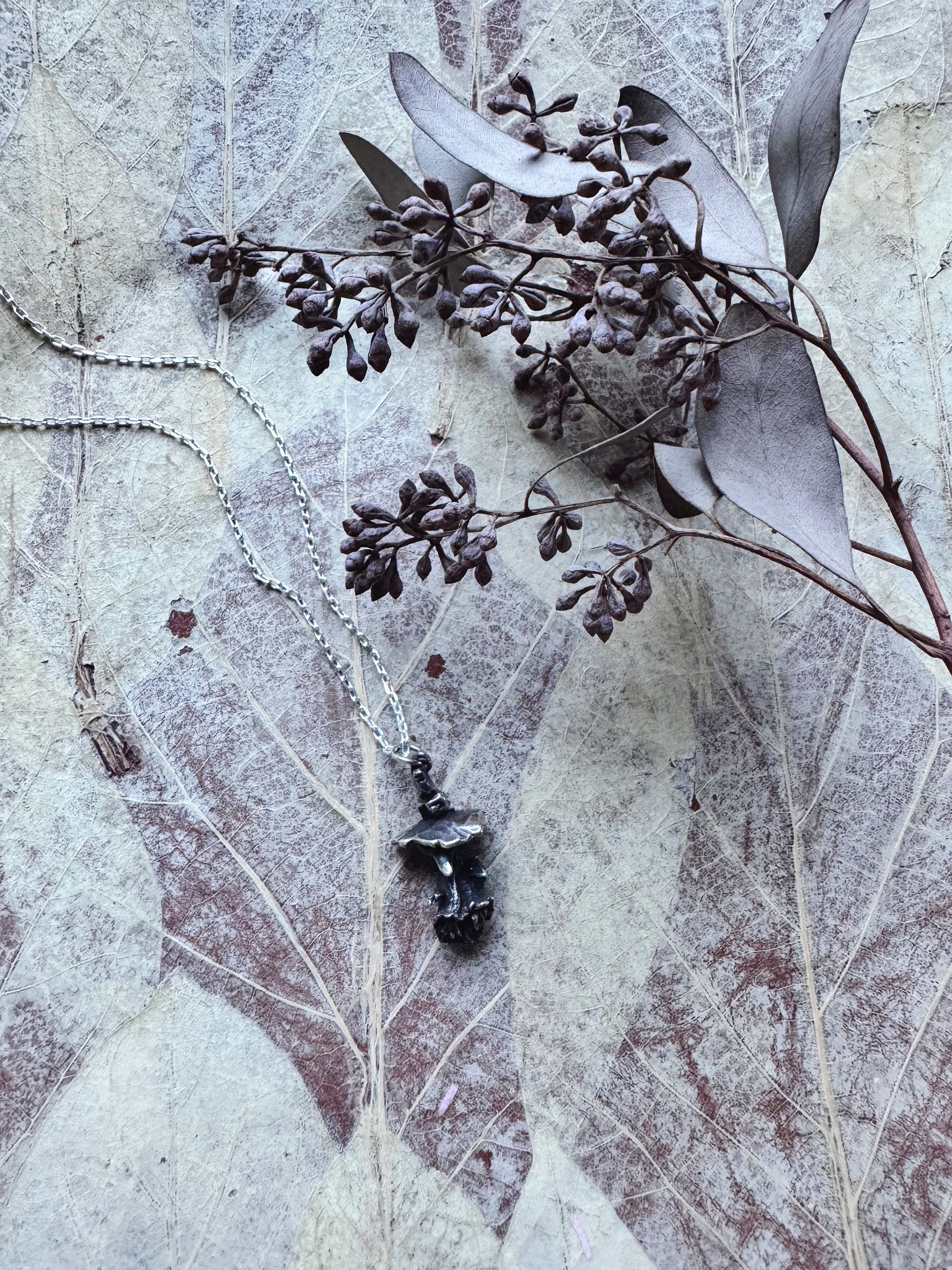 Dark Mage Spirit Lantern Bearer pendant