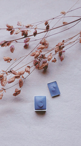 Lilac +  mineral watercolor