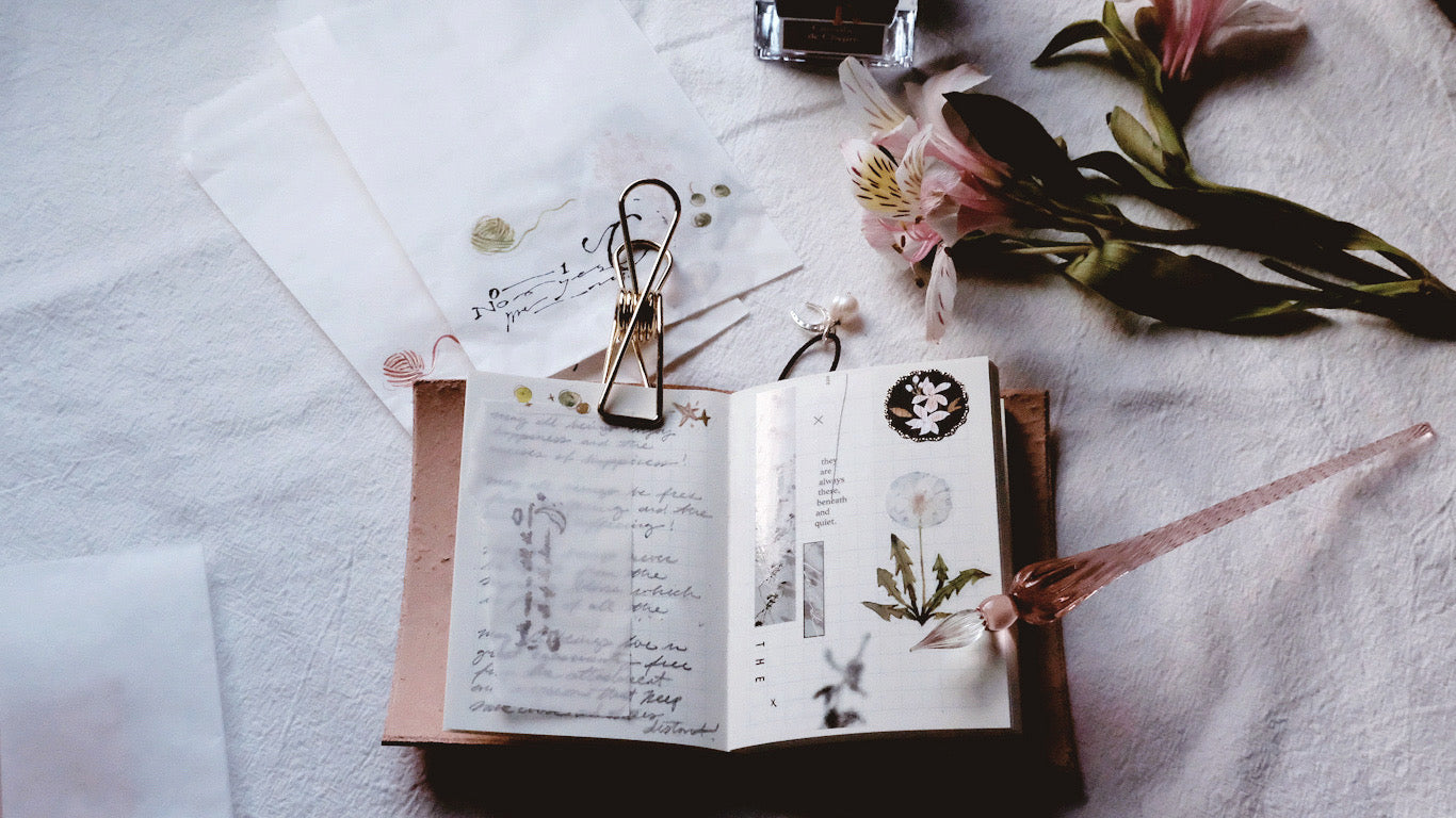 A7 Leather Field Journal - Aurantia Quietis Edition