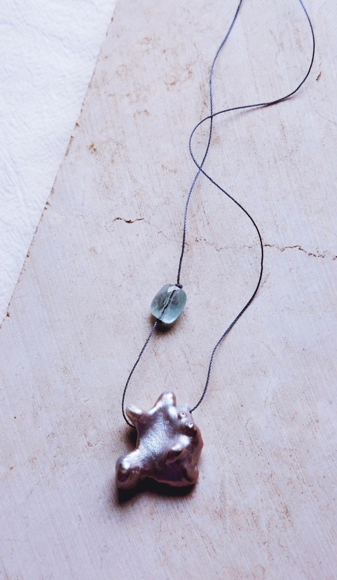Coastline Silk — Pearl Form II (Quiet Drift)
