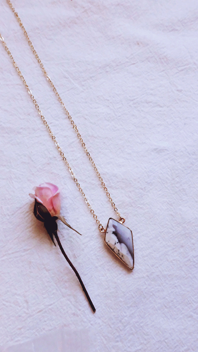 Dendritic Agate  - LUNAR HARVEST - Full Moon in Libra, Venus in Taurus
