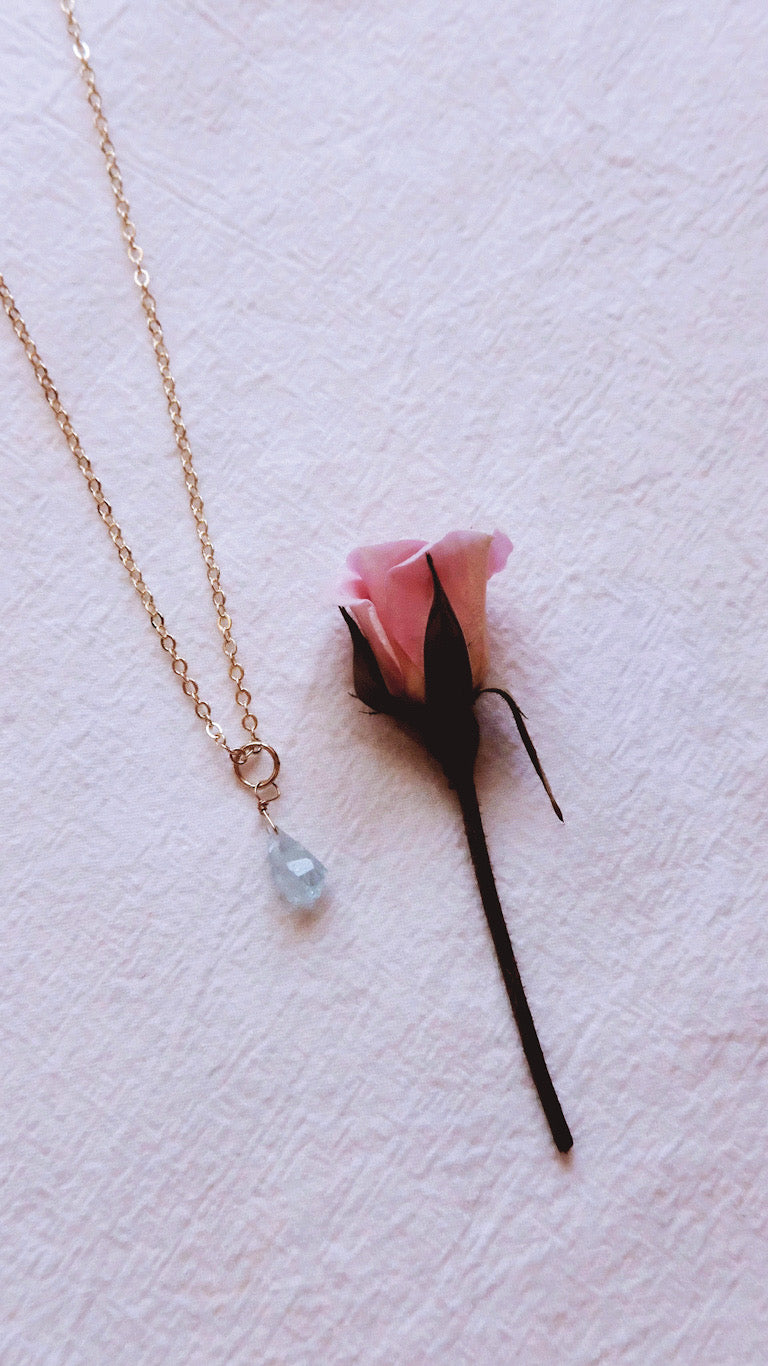 Aquamarine - Serene Insight - LUNAR HARVEST - Full Moon in Libra, Venus in Taurus