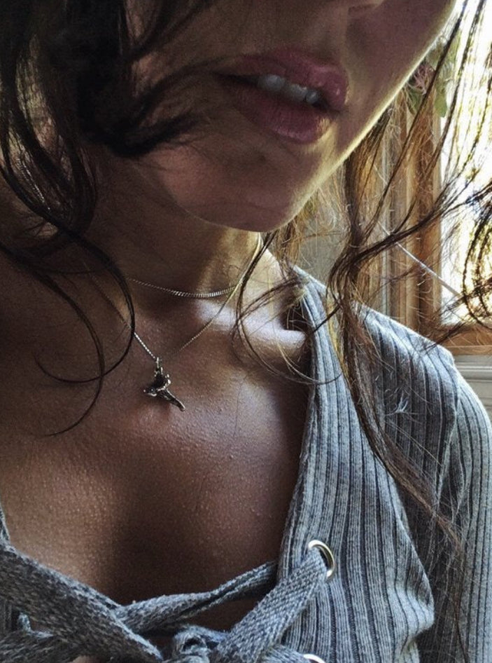 Dewy Agarica Mushroom pendant