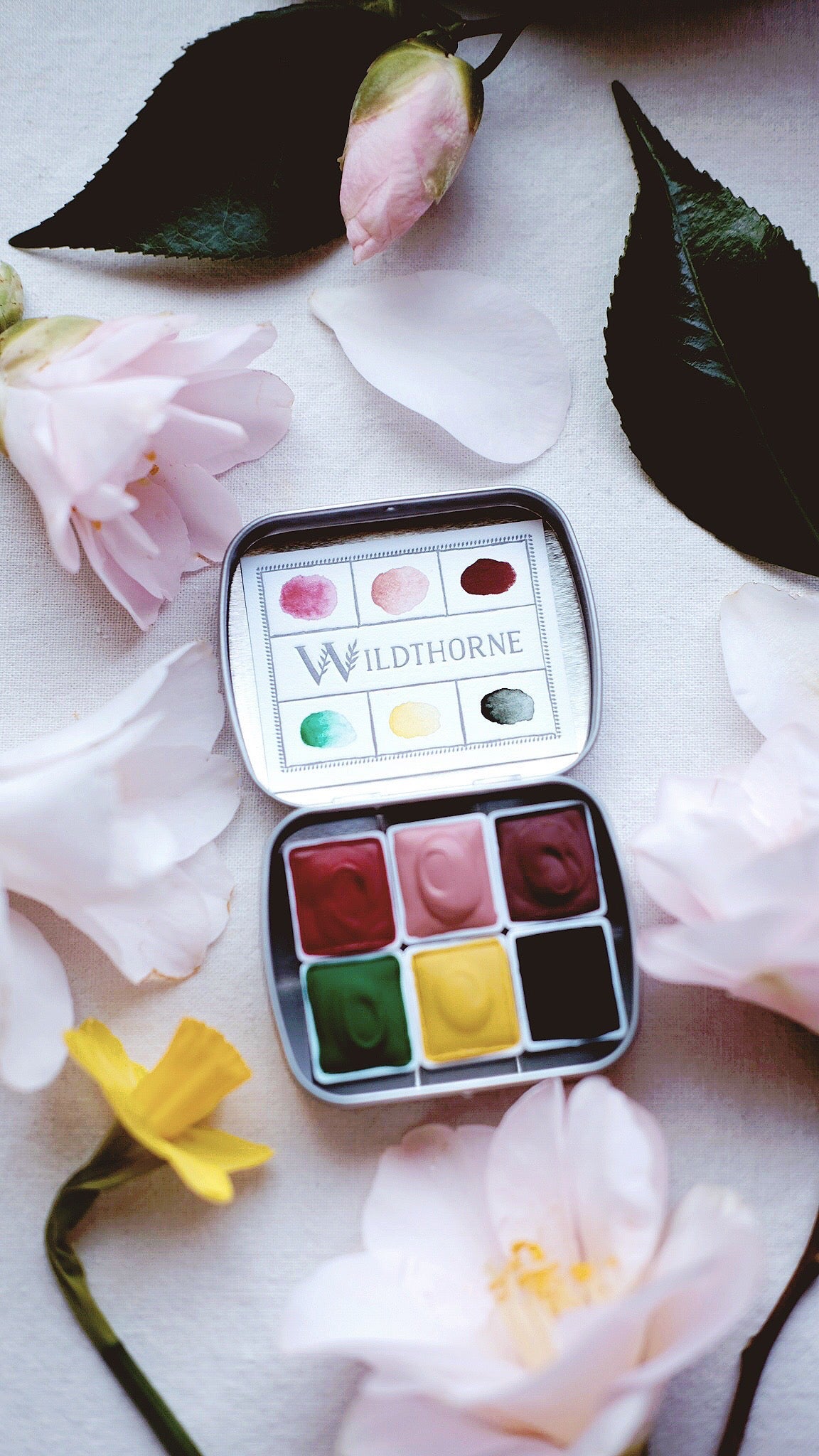 RESERVE for Michelle + Midsummer + Mineral watercolor palette