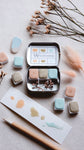 RESERVE for Carolyn + Winter Pastel - Limited edition Gemstone Mineral watercolor palette