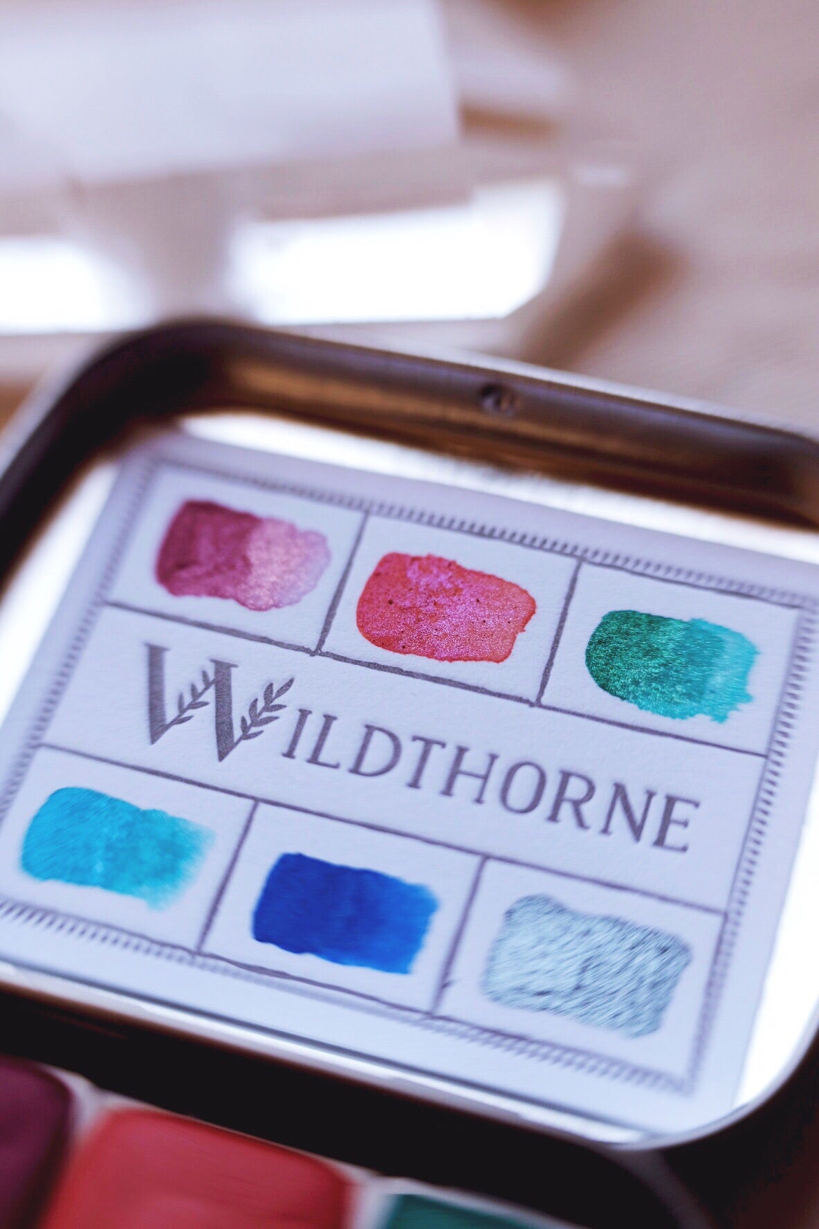 RESERVE for Edie + Moons of Saturn + Limited Edition Mineral shimmer watercolor palette