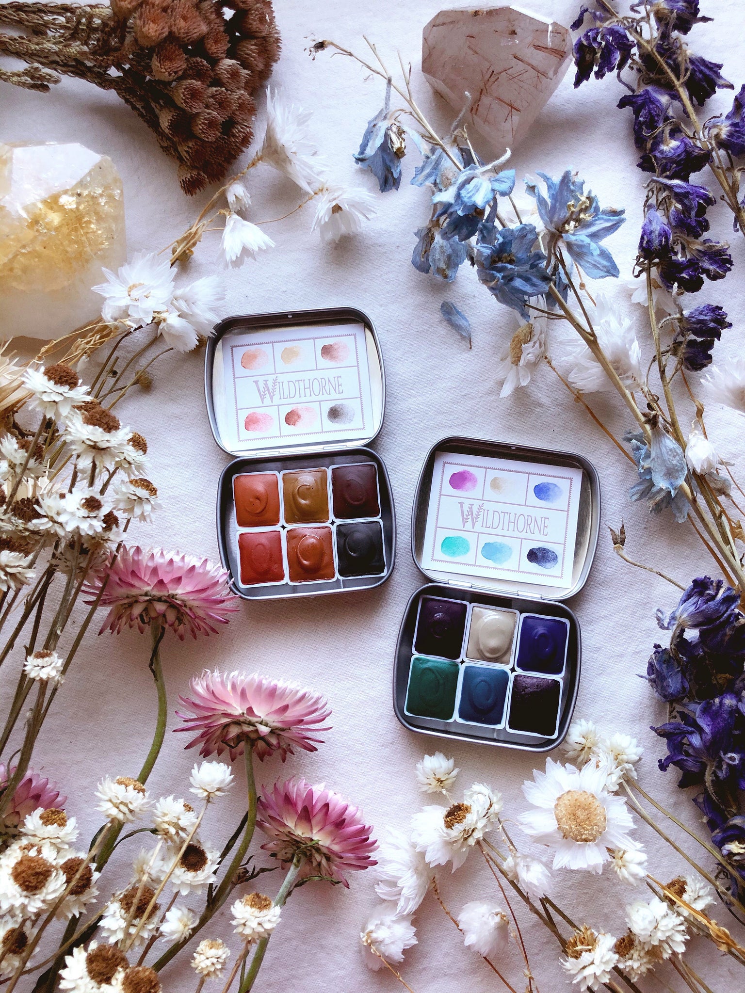 RESERVE for Alli  + Custom palette & Tree Alchemy + “Being You” journal - Limited edition Mineral watercolor palette