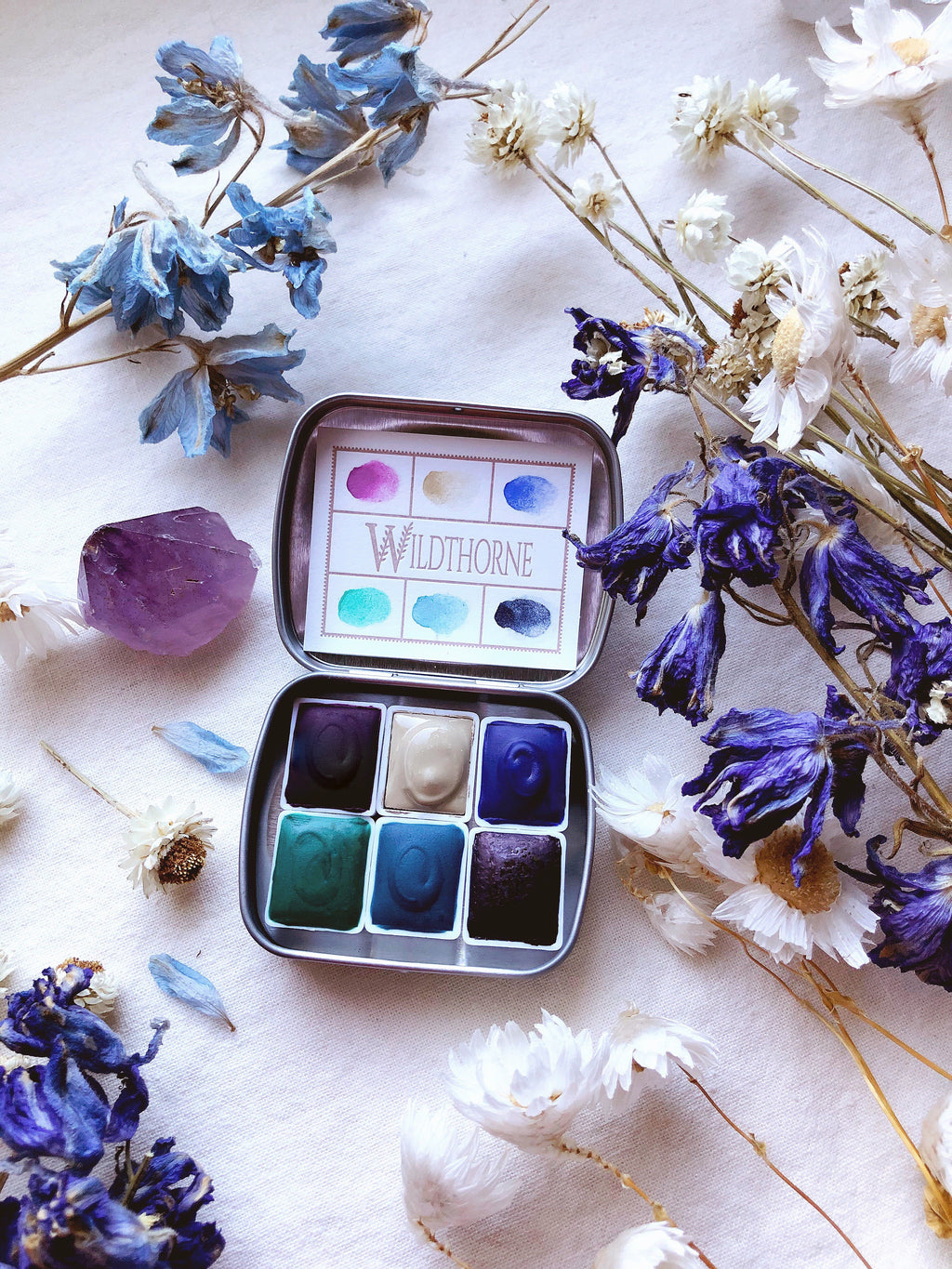 RESERVE for Sharon  + Tree Alchemy - “Being You”- Limited edition Mineral watercolor palette