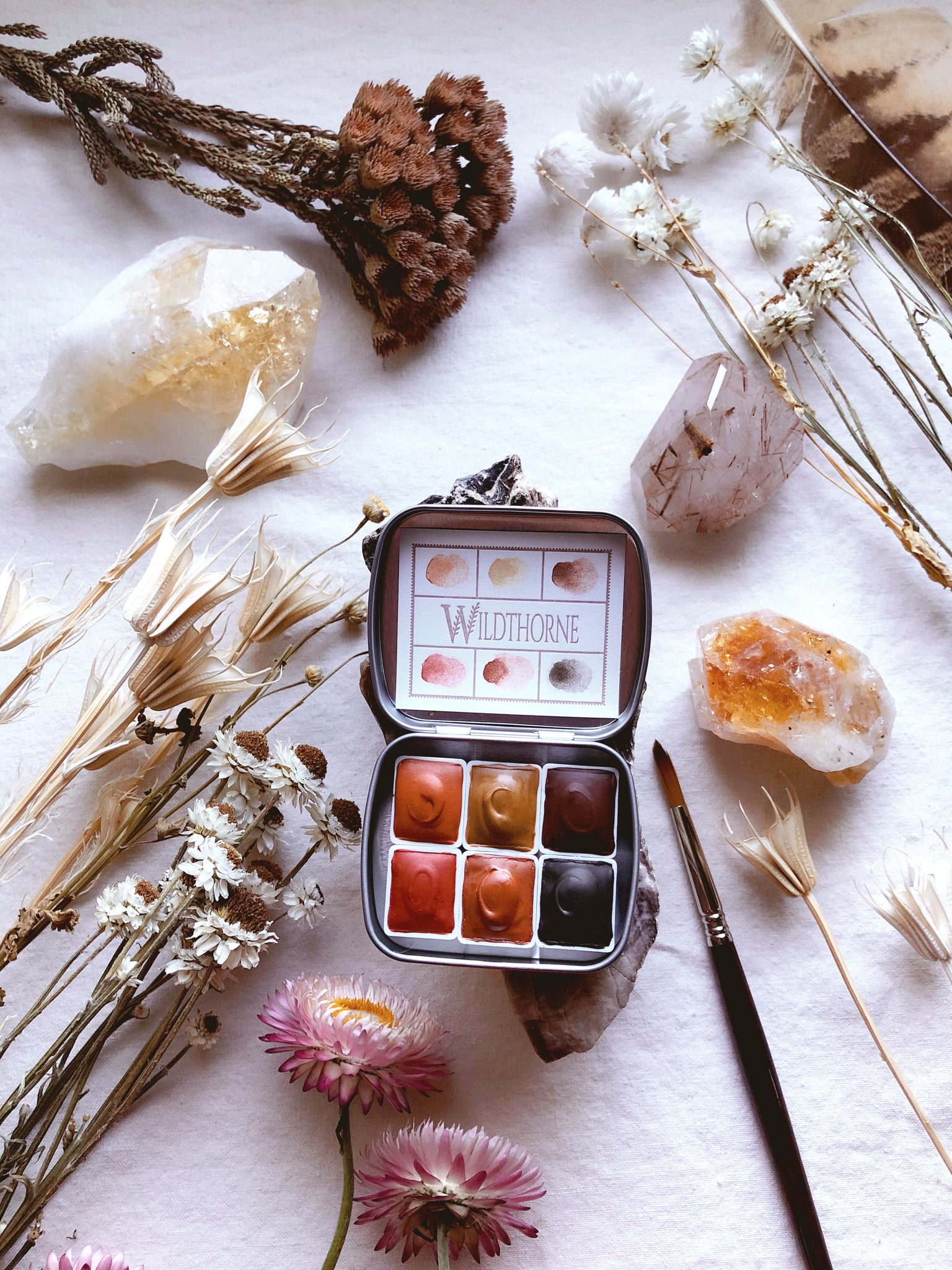 RESERVE for Carol + Desert Medicine - “Being You” - Limited edition Mineral watercolor palette